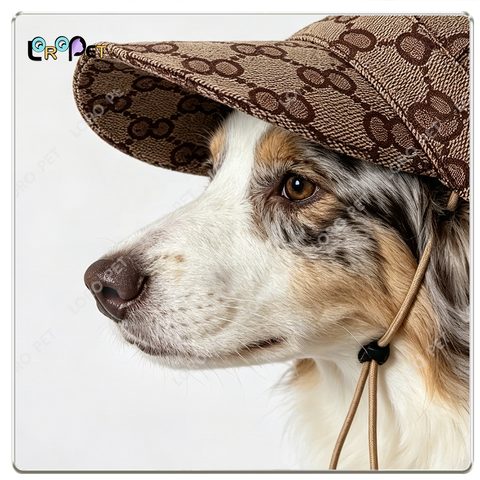 Luxury Classic Pet Hat for Dogs, Summer and Winter