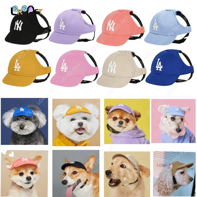 LA Style Dog Hat - Custom Embroidered Pet Baseball Cap